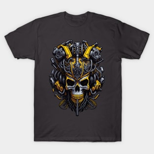 Mecha Skull S01 D31 T-Shirt